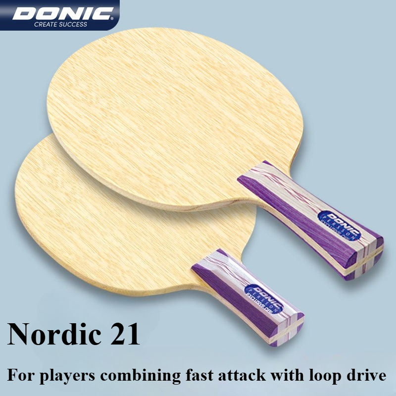 Table Tennis Racket - Donic Nordic 21 22 Tischtennisschläger Ping-Pong-Paddel