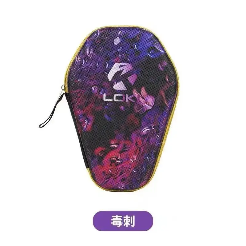 Table Tennis Loki - LOKI Tischtennisschläger-Etui mit Drachenmuster Tragbare Schutzhülle