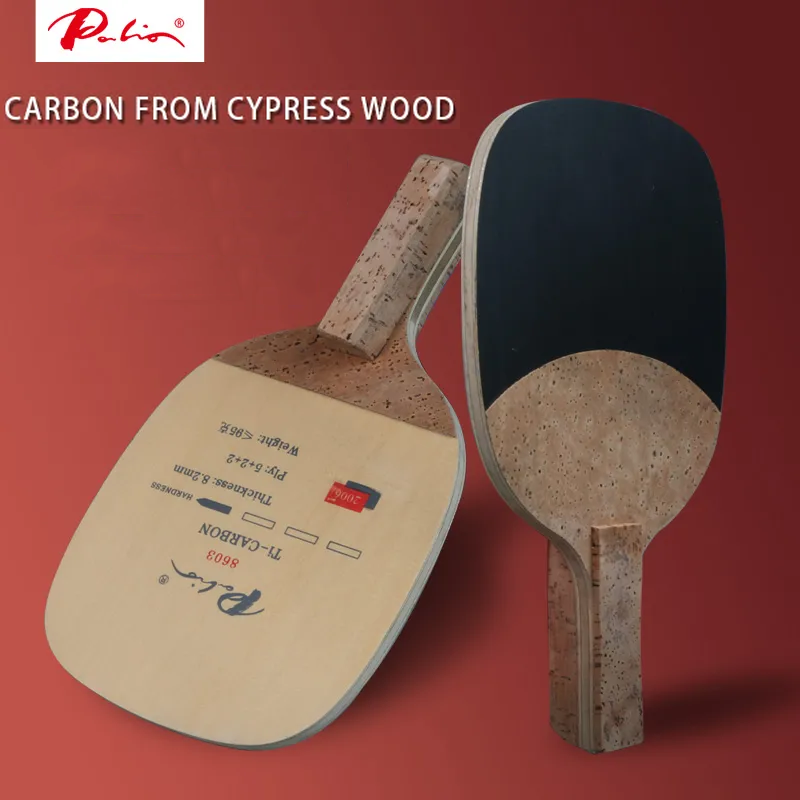 Table Tennis In Japanese - PALIO 8603 Japanisches Carbon-Titan Tischtennisschläger-Set Japanischer