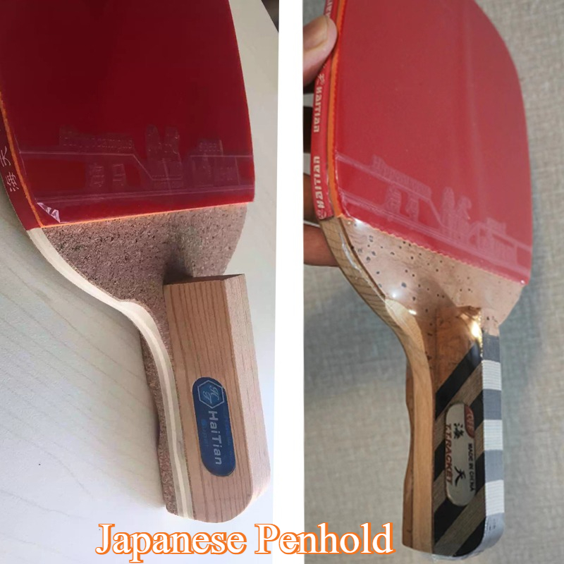 Table Tennis In Japanese - Haitianisches japanisches Penhold-Tischtennisholz 8mm/9mm aus chinesischer