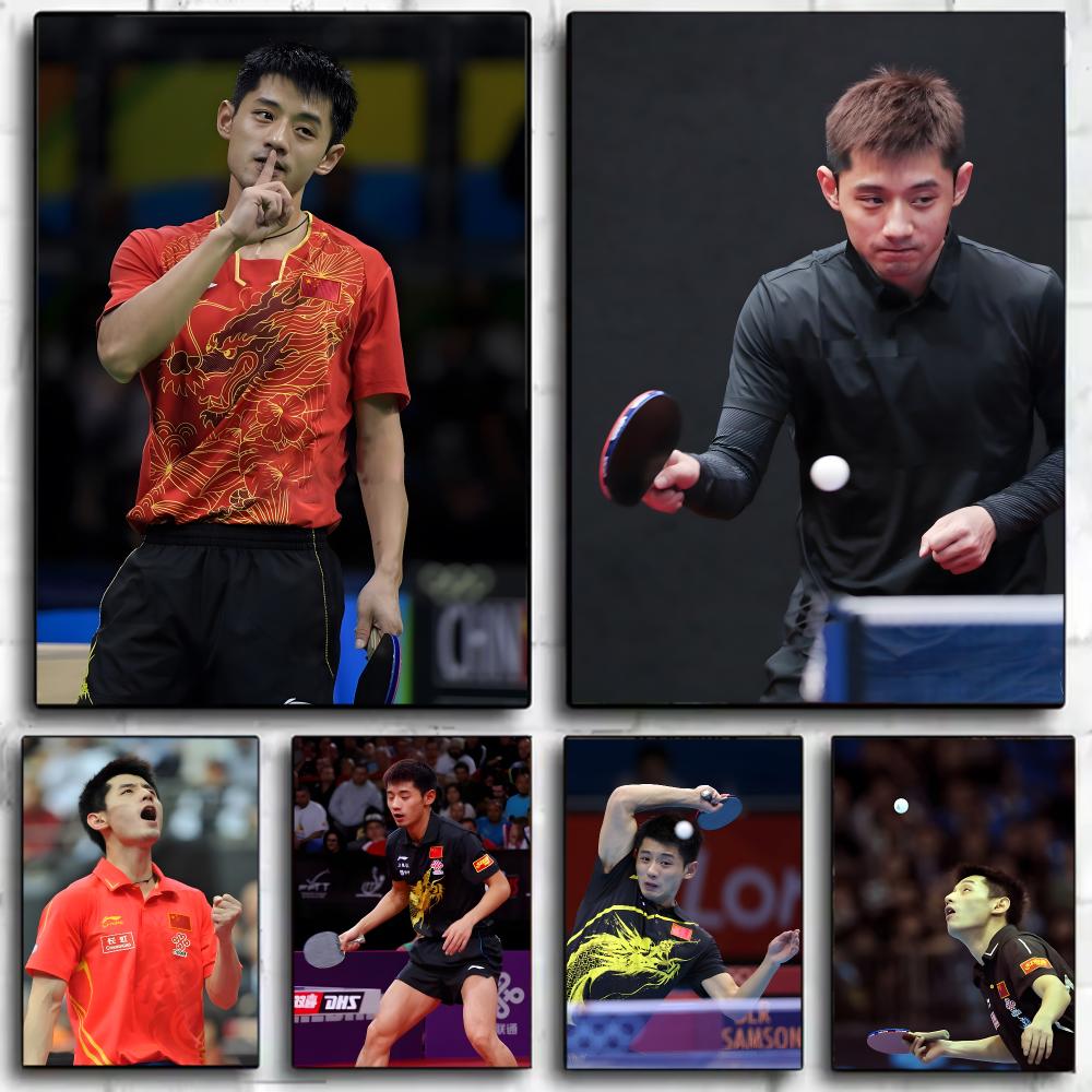 Tischtennis Zhang Jike Poster, – Table Tennis Zhang Jike Bewertung und Preis