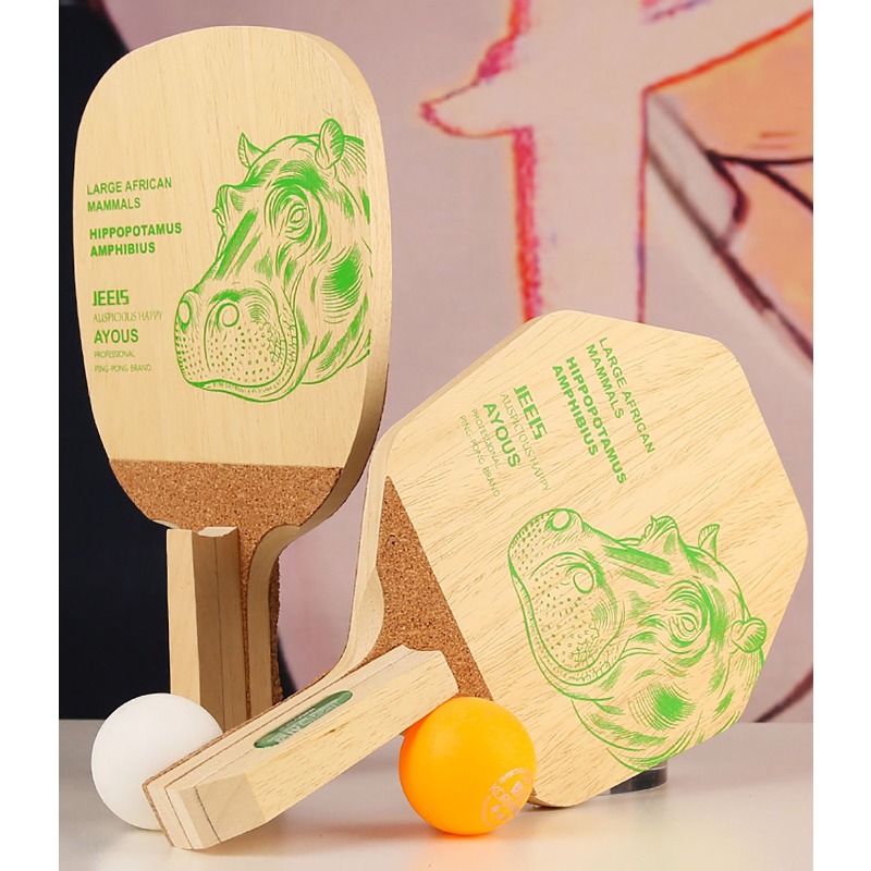 JEELS Green Hippo 1-lagiges Ay – Table Tennis In Japanese Bewertung und Preis