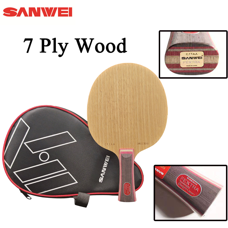 Neues SANWEI FEXTRA 7 Tischten – Table Tennis Racket Bewertung und Preis