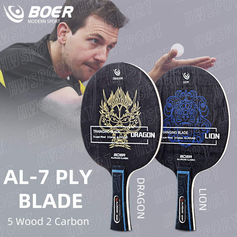BOER LION DRAGON Tischtennissc – Table Tennis Zhang Jike Bewertung und Preis