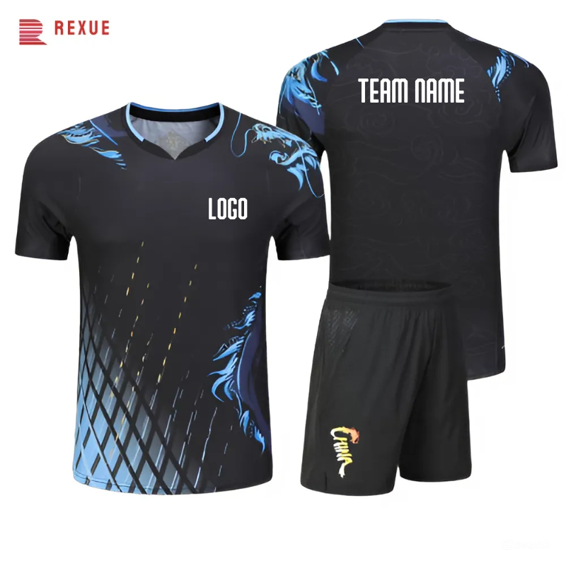Drucken Badminton Tennis T-shi – Table Tennis Zhang Jike Bewertung und Preis