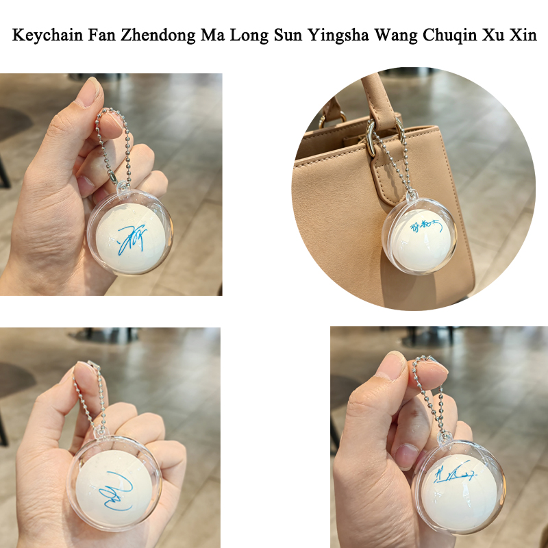 Tischtennisball-Schlüsselanhän – Table Tennis Zhang Jike Bewertung und Preis