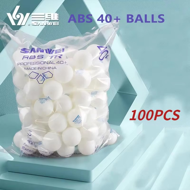 50/100 Stück SANWEI TR 3-Stern – Table Tennis Olympics Bewertung und Preis